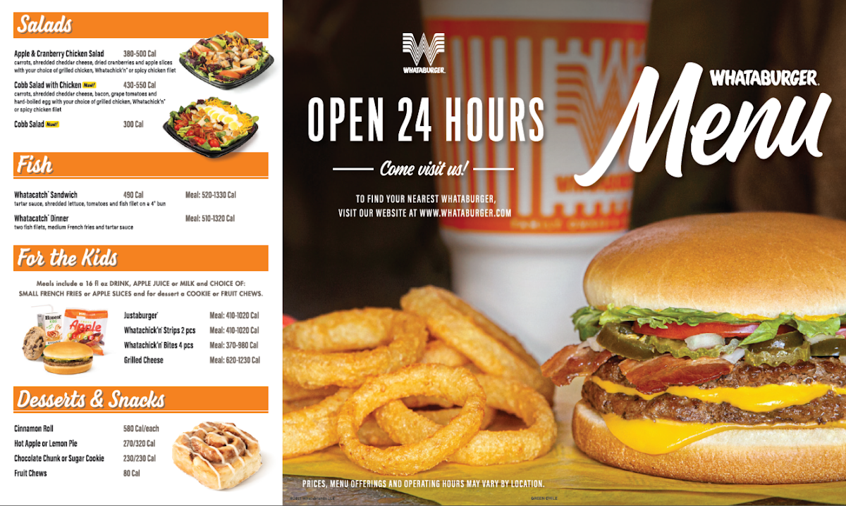 Whataburger Lubbock Menu-1